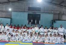 Prefeito Backes recebe integrantes de projeto de judô