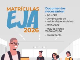 Matrículas abertas para o EJA 2026: sua chance de retomar os estudos em Marechal Cândido Rondon