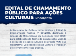 Entidades culturais rondonenses podem protocolar pedido para termo de colaboração com o município