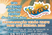 Marechal Cândido Rondon está na rota do Programa “Verão ITAIPU Mais que Energia 2026