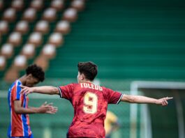 Toledo recebe o Samas pelo Paranaense Sub-15 e Sub-17 com portões abertos no 14 de Dezembro