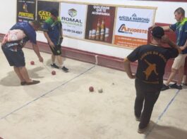 Estão abertas as inscrições para o Campeonato Municipal de Bocha por Equipes – Cancha de Areia, edição 2026