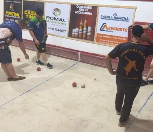 Estão abertas as inscrições para o Campeonato Municipal de Bocha por Equipes – Cancha de Areia, edição 2026