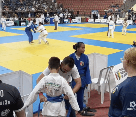Crianças rondonenses dos projetos de judô no contraturno participam da Seletiva Paranaense 2026 em São José dos Pinhais