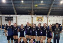 Começou a primeira rodada do torneio Troféu Harraldo Altmann 2026 – VII Campeonato Municipal De Voleibol