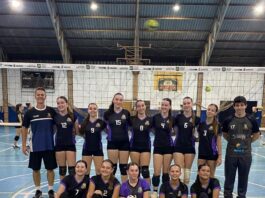 Começou a primeira rodada do torneio Troféu Harraldo Altmann 2026 – VII Campeonato Municipal De Voleibol