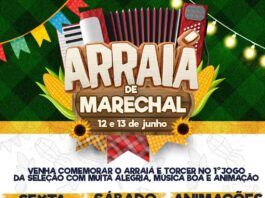 Arraiá Marechal 2026 promete dois dias de cultura, gastronomia e diversão para toda a família