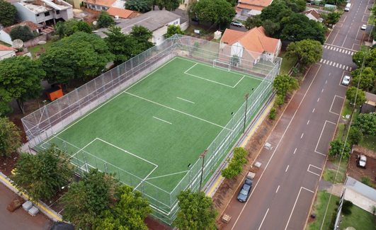 Campo society do bairro Alvorada será inaugurado neste domingo, dia 14