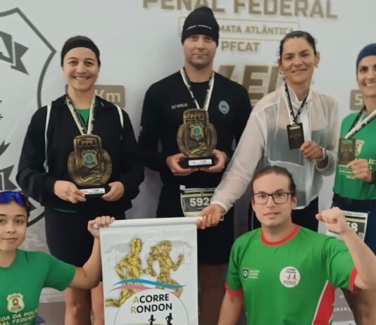 AcorreRondon conquista pódios na Corrida da Polícia Penal Federal em Cascavel