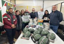 Rotaract realiza entrega de materiais esportivos para entidades de Marechal Cândido Rondon.