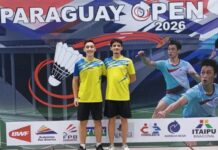 Atletas de Marechal Cândido Rondon representam o município no Paraguay Open de Badminton