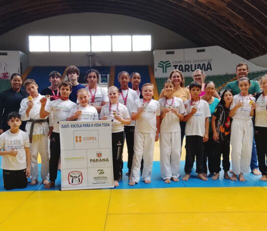 Projeto de judô promove intercâmbio entre escolas municipais de Marechal Cândido Rondon