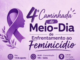 Caminhada contra o feminicídio e a violência contra a mulher acontece nesta sexta em Marechal Rondon
