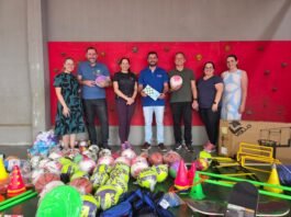 Escolas municipais recebem materiais esportivos