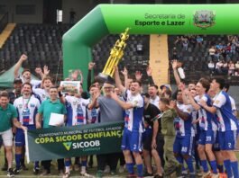 AABB conquista tricampeonato do futebol amador