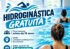 Secretaria de Esporte e Lazer oferece aulas gratuitas de hidroginástica para adultos